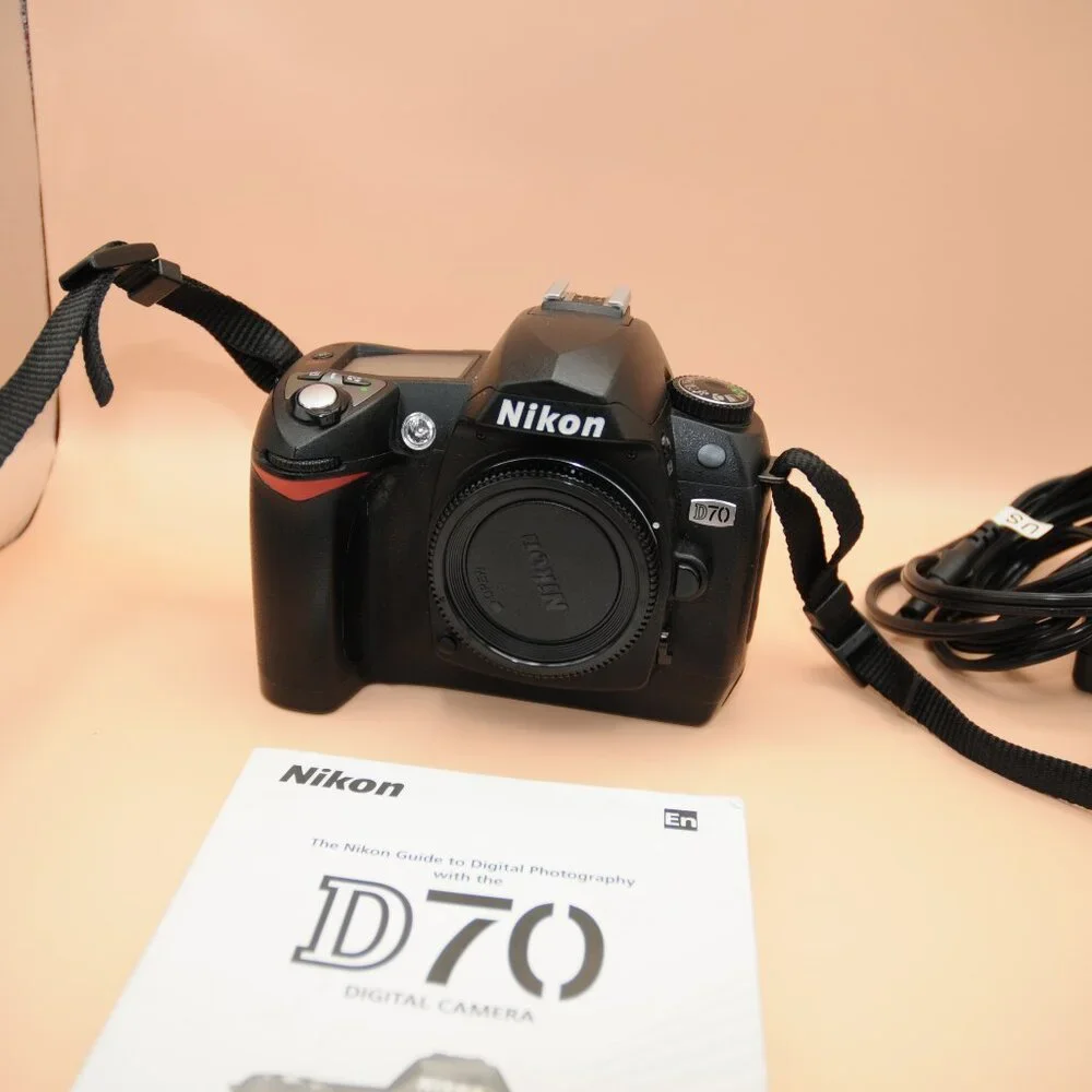 Nikon D70 DSLR Body and Accessories